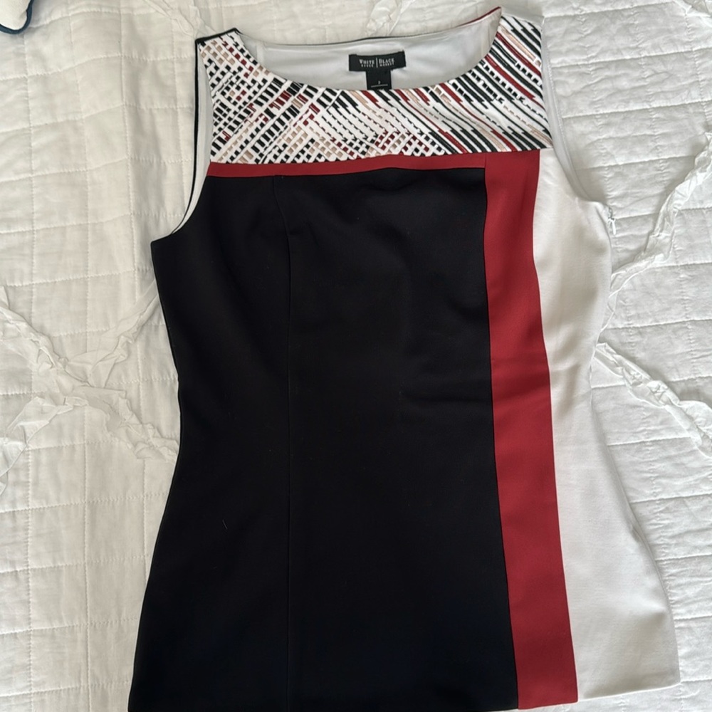 NWOT WHBM Lined Bodice Top